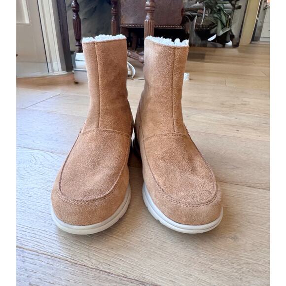 Sorel Explorer Winter Boots Sz 7.5 Women’s Waterproof Suede Tan Boot Camel NWOT - Picture 5 of 10